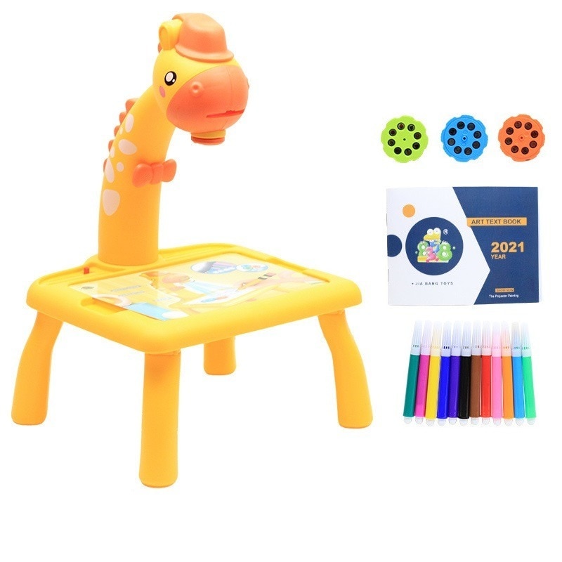 Mini Led Projector Art Drawing Table Light Toy for..